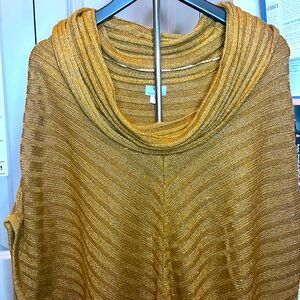 Worthington - gold toned sweater